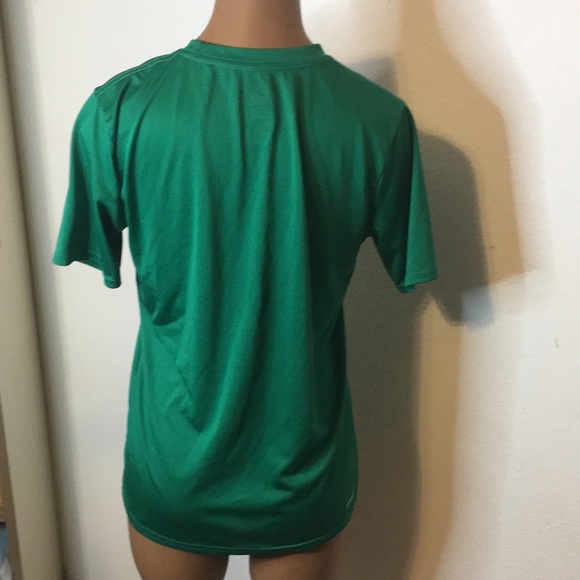 Kids Green Adidas Shirt L-14/16 - Picture 4 of 7